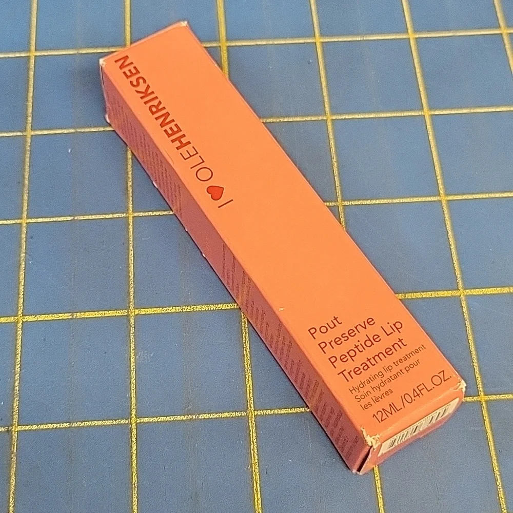 Ole Henriksen Pout Preserve Peptide Lip Treatment 12ml Tube - Strawberry Sorbet